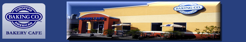 Eating at European American Baking Company restaurant in Fort Myers, FL.